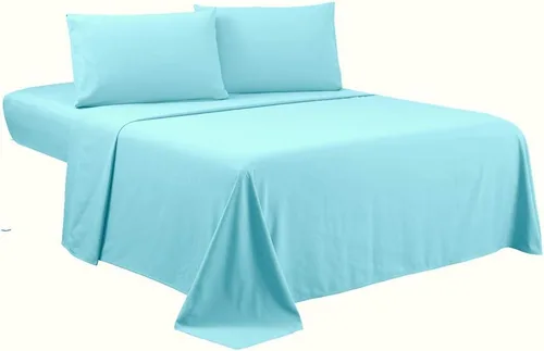 Vista 9 de Sfoothome - Juego de sábanas individuales de lujo para hotel, juego de ropa de cama de 3 piezas, color negro, bolsillo extra profundo, juego de ropa