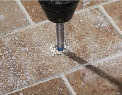 Vista 4 de Bosch NS600 broca para azulejos de piedra natural de 1/2 pulg