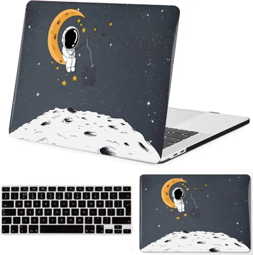Vista 9 de Funda rígida de plástico para MacBook Air de 15 pulgadas y cubierta Mármol de oro beige