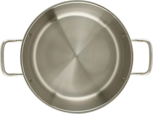 Vista 6 de Winco Brasero de acero inoxidable de grado comercial con tapa, 8 cuartos de galón