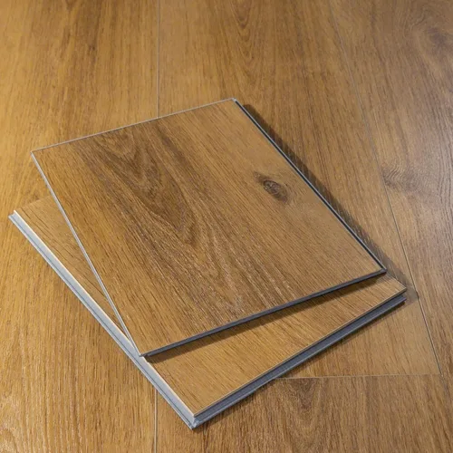 Vista 19 de Muestra de corte de 12" de suelo de tablón de vinilo de lujo Instalación DIY con clic, capa de desgaste de 40 mil, LVP resistente al agua y a