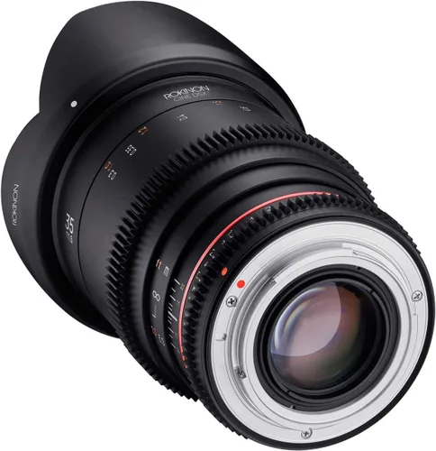Vista 5 de Rokinon Lente gran angular Cine DSX de alta velocidad T1.5 de 1.378 in para Canon EF
