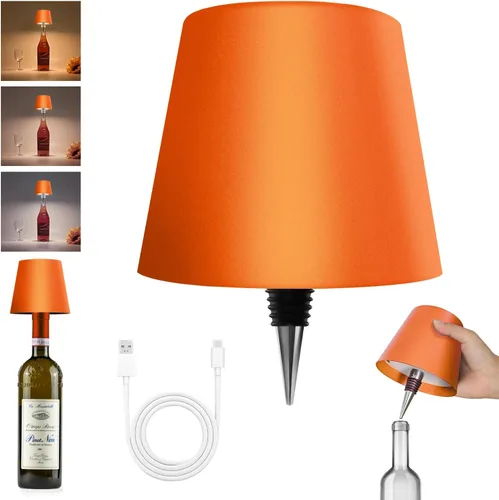 Vista 13 de 2025 Nueva Lámpara Inalámbrica para Botellas - Luces LED para Botellas de Licor y Vino, Pantalla Inalámbrica, Luz Superior para Botella de Whisky