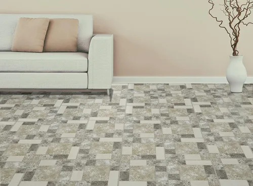 Vista 8 de Achim Home Furnishings FTVGM32720 Nexus Azulejos de vinilo de 12 pulgadas, bloques de mármol, paquete de 20, mosaico beige antiguo, 30.5 cm x 30.5