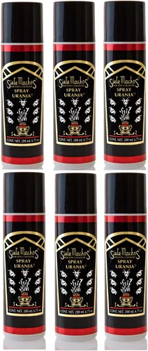 Vista 4 de SIETE MACHOS URANIA Aerosol AUTENTICO URANIA 6.75 FL. OZ. 200 ML (6.75 oz (Paquete de 1))