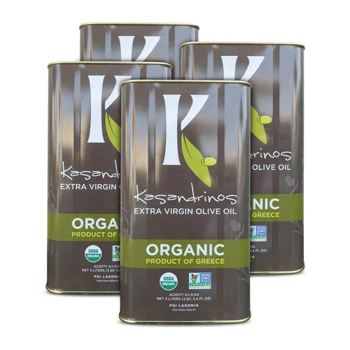 Vista 11 de Aceite de Oliva griego orgánico extra virgen Kasandrinos (botella de 17 oz)