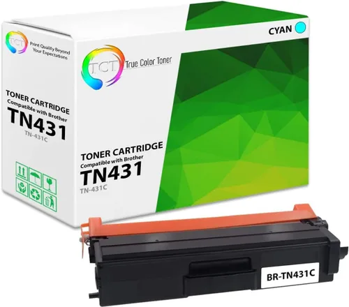 Vista 13 de TCT Cartucho de tóner compatible con Brother TN431BK TN431C, TN431M, TN431M, TN431Y, compatible con Brother HL-L8260CDW L8360CDW MFC-L8610CDW