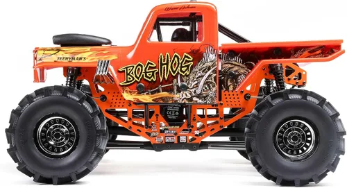 Vista 9 de Losi RC Crawler LMT 4 ruedas de eje sólido Mega Truck sin escobillas RTR Baterías y cargador no incluido Bog Hog LOS04024T2