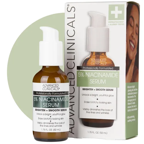 Vista 16 de Advanced Clinicals - Suero exfoliante con ácido glicólico al 10% para la cara + ácido láctico Exfoliante facial AHA + suero de ácido salicílico