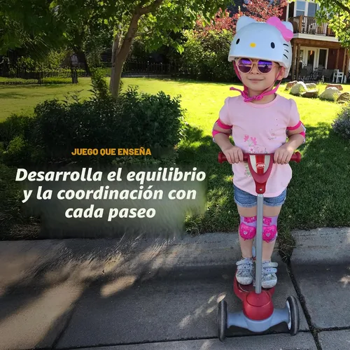 Vista 4 de Radio Flyer, Mi primer escúter Extra Wide Base for Balance, 2 Front Wheels for Added Stability, Easy to Use Foot Brake, (Amazon Exclusive)