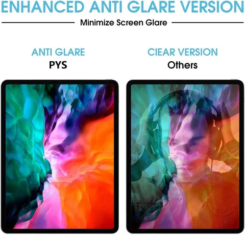 Vista 3 de PYS Protector de pantalla para iPad Mini 5, antiluz azul (cuidado de los ojos), protector de pantalla para iPad Mini 5 (2019), iPad Mini 4 (2015)