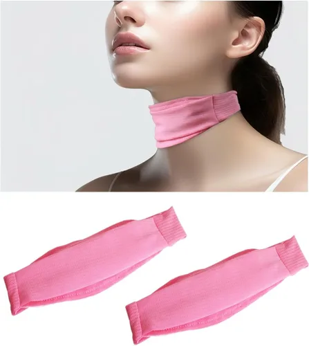 Vista 7 de 2 fundas para traqueotomía para traqueotomía, cubierta de estoma de cuello, transpirable, a prueba de polvo, protector de tráquea ajustable