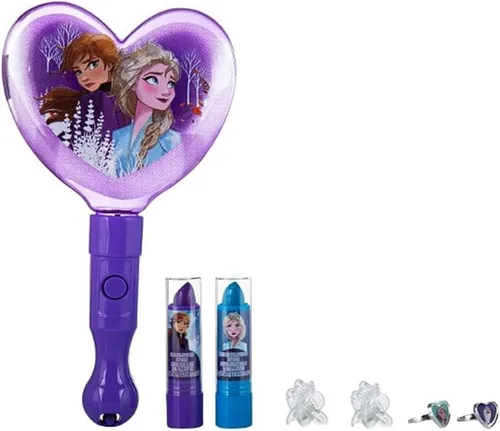 Vista 3 de Disney Frozen 2 Espejo iluminado con bálsamo labial