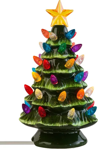Vista 2 de Creative Hobbies® ML2-15B6 - Kit de cableado de árbol de Navidad mediano, bombilla de 15 W, ideal para iluminar objetos de tamaño mediano