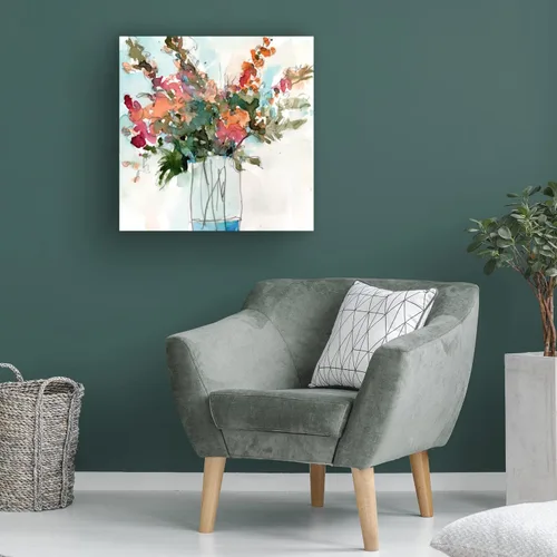 Vista 4 de Trademark Fine Art Lienzo con texto en inglés «Water Garden Still Life I» por Samuel Dixon
