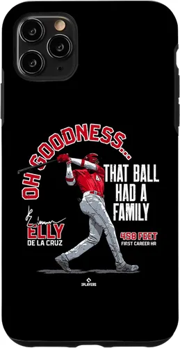 Vista 13 de iPhone 16 That Ball Had a Family Elly De La Cruz Cincinnati MLBPA Case