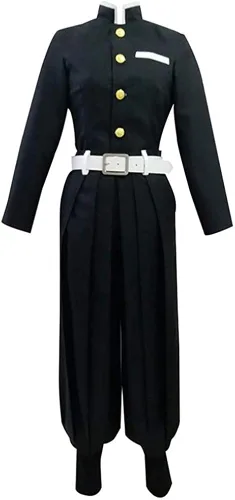 Vista 2 de Cosplay Life Demon Killer Vanquisher Complete Anime Costume Set Kimono Cardigan - Halloween Outfit For Unisex Adult