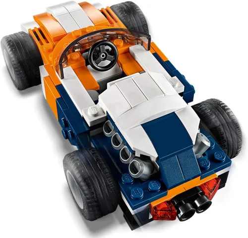 Vista 7 de LEGO Creator 31089 Sunset Track Racer 31089 - Kit de construcción (221 piezas)