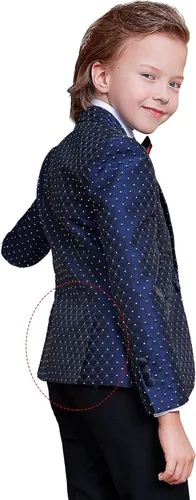 Vista 4 de ELPA ELPA Trajes de vestir formales ajustados para niños