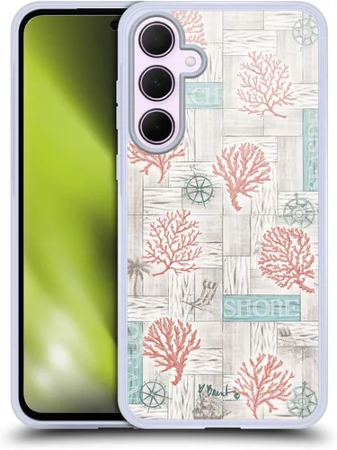 Vista 13 de Head Case Designs Funda de gel suave con licencia oficial de Paul Brent Agate Mermaid Coastal compatible con Samsung Galaxy A35 5G