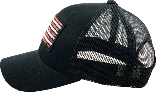 Vista 109 de KBETHOS Tactical Operator Collection USA Fishing Mesh Ballcap Flag Patch America Outdoors Trucker Baseball Cap