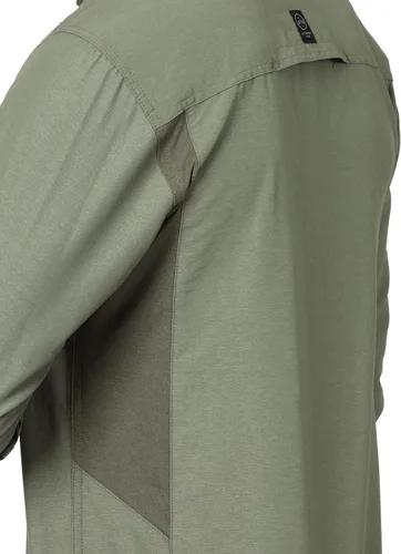 Vista 3 de ATG by Wrangler - Camisa de manga larga para hombre hecha de material mezclado