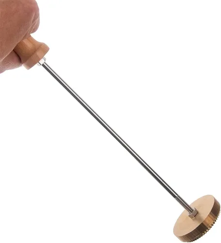 Vista 7 de STAMTECH Hierro de marca para madera – Sello de cuero de hierro personalizado duradero para marca de metal, sellos de boda, hierro