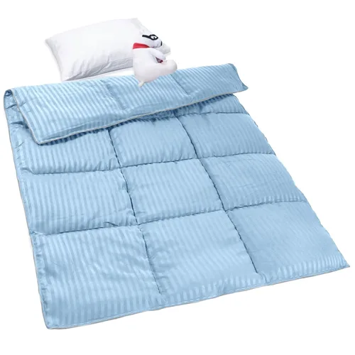 Vista 15 de ZPECC Edredón alternativo de plumón para niños pequeños, manta colcha hipoalergénica de 39 x 47 pulgadas, relleno de edredón para niños suave
