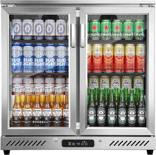 Vista 10 de BODEGA Enfriador de barra trasera, refrigerador comercial de la bebida de 2