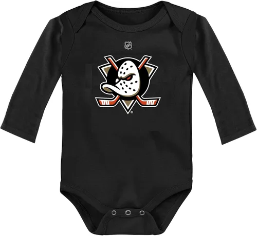 Vista 6 de Outerstuff NHL - Mameluco de manga larga con logotipo primario para recién nacidos y bebés de 0 a 24 meses