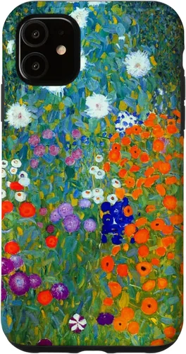 Vista 8 de Gustav Klimt Flower Garden Case for iPhone 16
