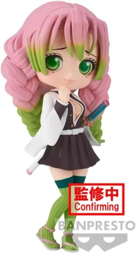 Vista 3 de Banpresto - Demon Slayer: Kimetsu no Yaiba - Mitsuri Kanroji (Versión A), Bandai Spirits Q posket 14 cm (Paquete de 1)
