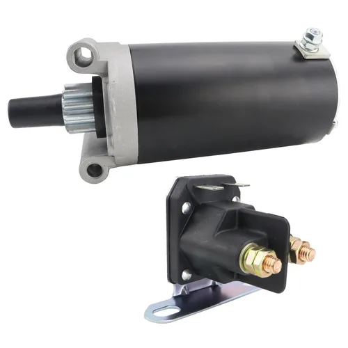 Vista 7 de Motor de arranque y relé solenoide para motores Kohler Courage para Cub Cadet i1050 i1046 06-12, SLT1554 SLT1550 05-06, LT1046 LT1045LE 05-06