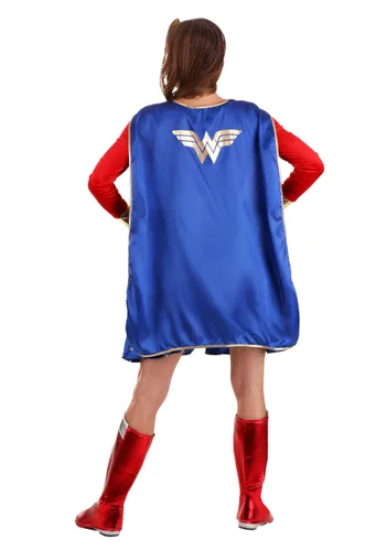 Vista 9 de Vestido de Manga Larga de Wonder Woman para Adultos Multicolor