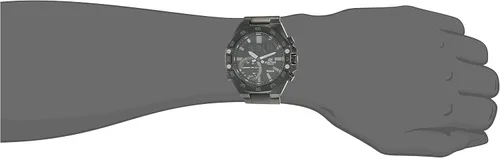 Vista 6 de Casio Edifice ECB-10DC-1ADF Reloj analógico de cuarzo negro de acero inoxidable para hombre