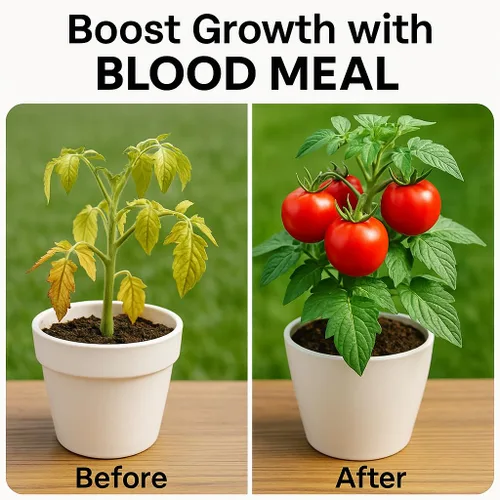 Vista 4 de 𝐁𝐄𝐒𝐓𝐒𝐄𝐋𝐋𝐄𝐑 Fertilizante de sangre orgánica de Gardenera - 12-0-0 NPK - Fuente de alimento vegetal natural para jardinería orgánica, flores, COMIDA