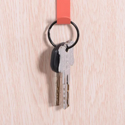 Vista 5 de uxcell Llaveros divididos de 0.591 in, conector de salto abierto para bolsa de mano con cremallera, hierro de pintura electroforética, paquete de 30