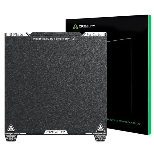 Vista 20 de Placa de construcción Creality Ender 3 V3 SE de 235x235mm con revestimiento de resina epoxi de doble cara, placa de cama de acero de resorte