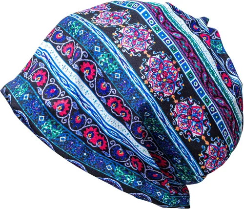 Vista 8 de Gorro de quimioterapia informal holgado para mujer