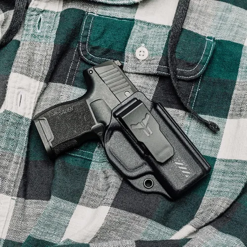 Vista 2 de Blade-Tech Holsters Smith & Wesson M&P Shield 9/40/Plus (3.1 pulgadas) IWB - Fabricado en Estados Unidos - Compatible con S&W Shield M2.0 y M1.0