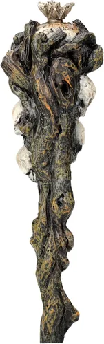 Vista 5 de Pacific Giftware Figura mágica de resina con diseño de cabezas de calavera