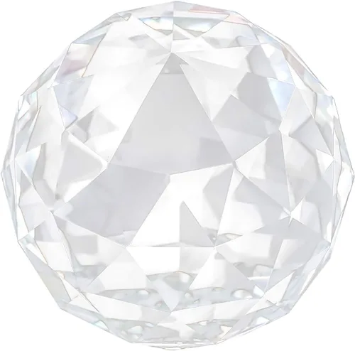 Vista 6 de HEEPDD Bola atrapasoles de cristal de cristal, globo de prisma transparente, pisapapeles arcoíris para decoración de ventanas del hogar, 2.36