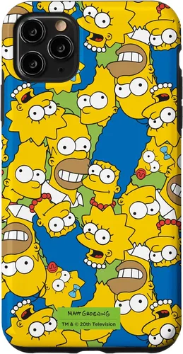 Vista 13 de The Simpsons Homer Marge Bart Lisa Maggie Print - Carcasa para iPhone 17