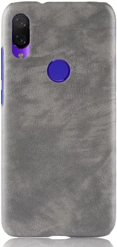 Vista 8 de Funda de teléfono para Xiaomi Redmi Note 7, [piel sintética]+[plástico duro] para Xiaomi Redmi Note 7 Funda Protectora, Antideslizante a prueba