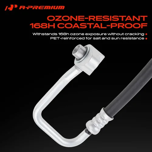 Vista 3 de A-Premium Conjunto de manguera de línea de descarga de A/C compatible