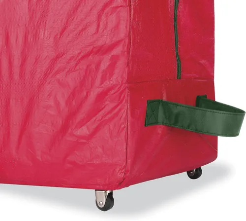 Vista 3 de Whitmor Bolsa con ruedas para árbol de Navidad extragrande para adaptarse a árboles de hasta 9 pies