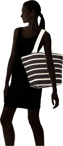 Vista 6 de Billabong Totally Rad - Bolsa de mano para mujer, 100% algodón, color negro, uno, Negro, talla única