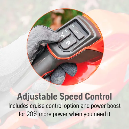 Vista 7 de Husqvarna Soplador de Hojas Inalámbrico a Batería 230iB, Soplador de Hojas Eléctrico de 136 MPH 650 CFM con Motor sin Escobillas y Funcionamiento