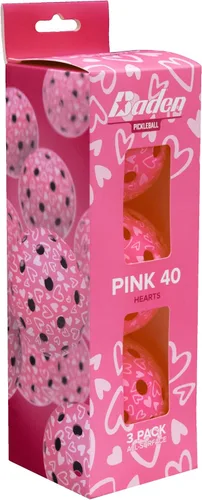 Vista 6 de Baden Rival 40 pelotas de pickleball Juego de 3 Aprobado por USAPA Duraderas para un juego consistente Verde neón