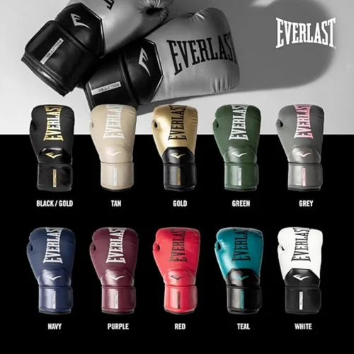 Vista 5 de Everlast Guantes de boxeo Elite 2 Blanco/Negro